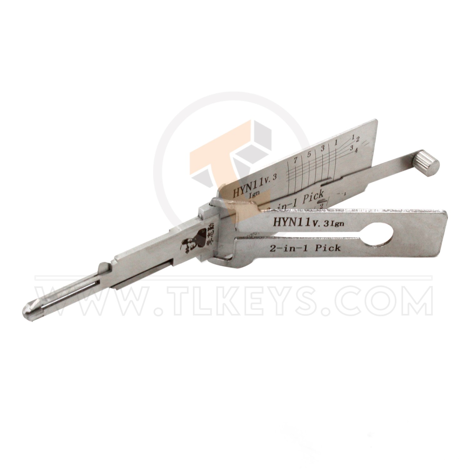 Original Lishi HYN11 v.3 Ign 2 in1 Pick Decoder Status Genuine